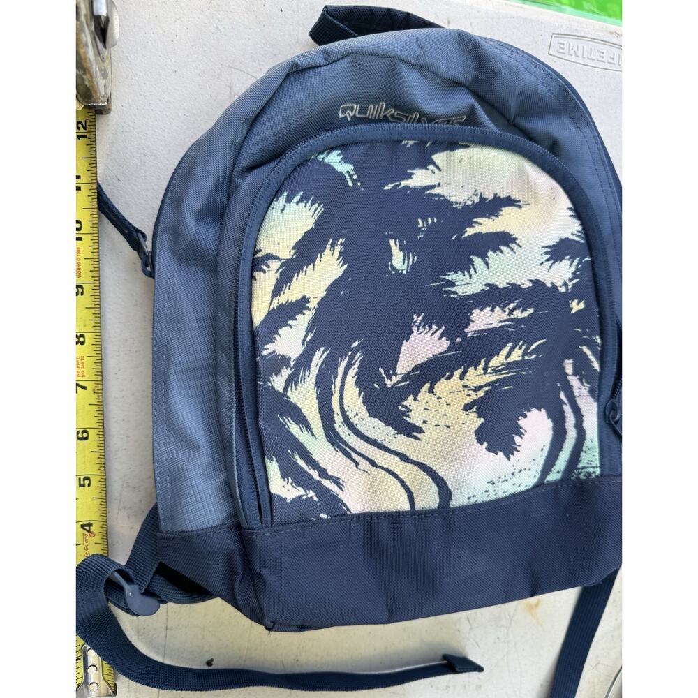quicksilver backpack Dark Blue Coconut Tree Design